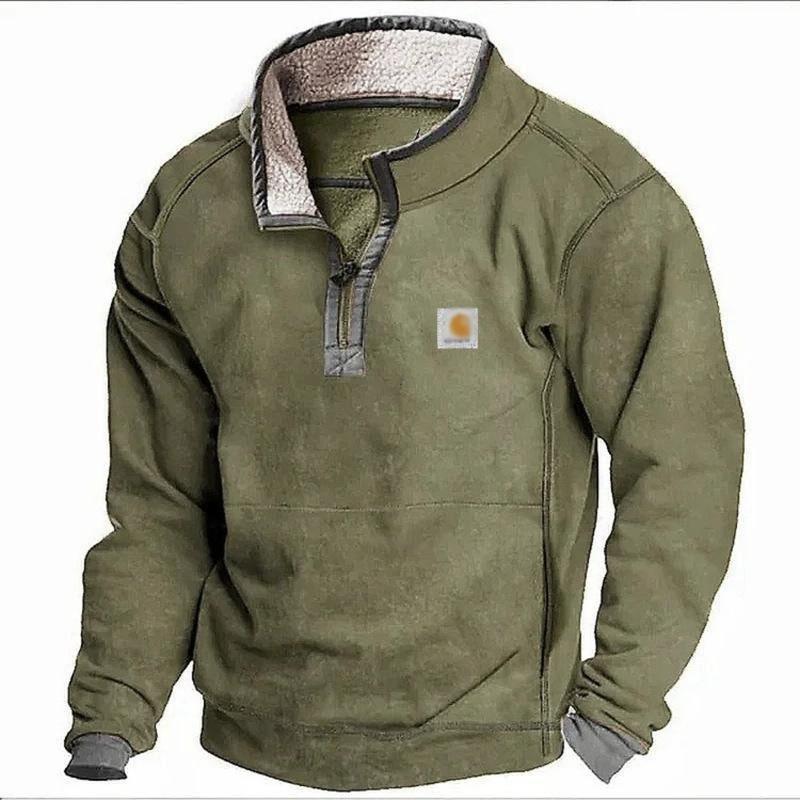 2024 new printed Print casual lapezipper Polo Collar Zip men's sweatshirt menswearhoodie unisex sweatshirt Tops Long Sleeve Longsleeves Motocross