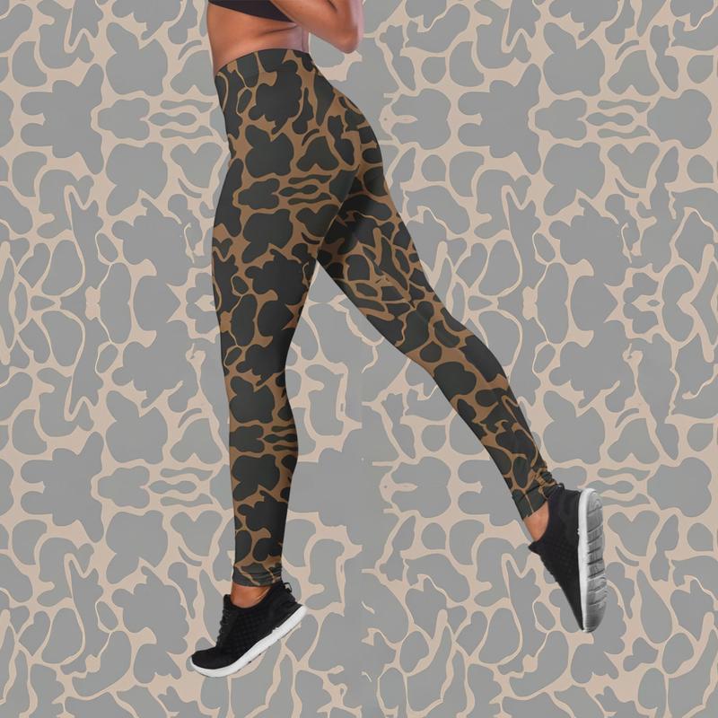 Camo Legging Set Combo hoodie leggings Old Row Outdoors Deer Badge Combo for Women