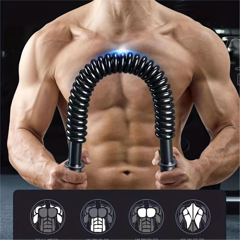 66 Lbs Two-Headed Arm Strength Training Stick, Arm Exercise Device for Muscle Enlargement