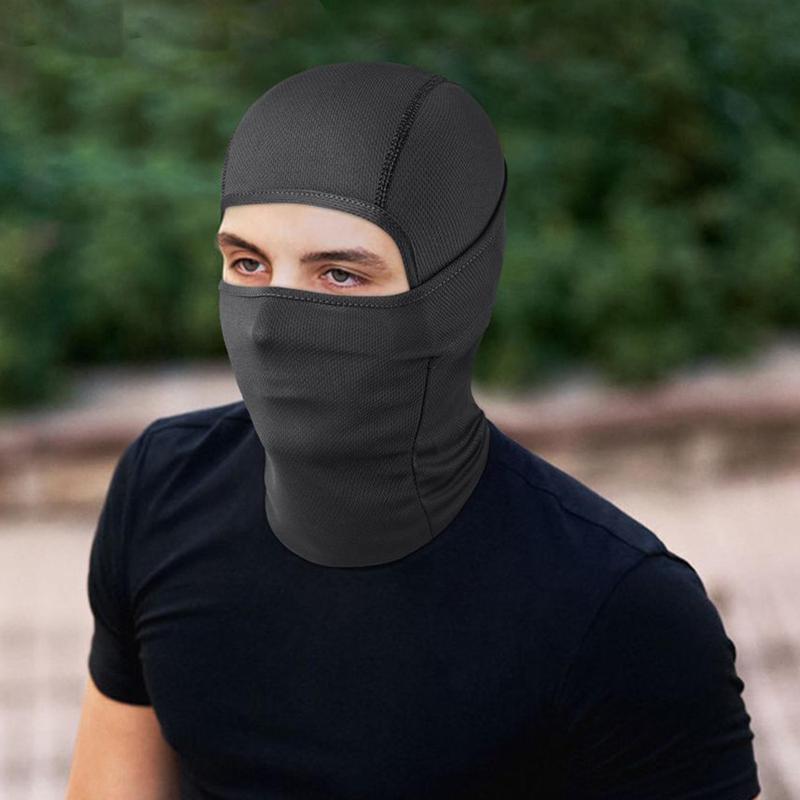 Breathable Ski Mask, 1 2 Counts Balaclava Face Mask, UV Protector Summer Cooling Face Mask, Neck Gaiter, Winter Motorcycle Gear Ski Masks