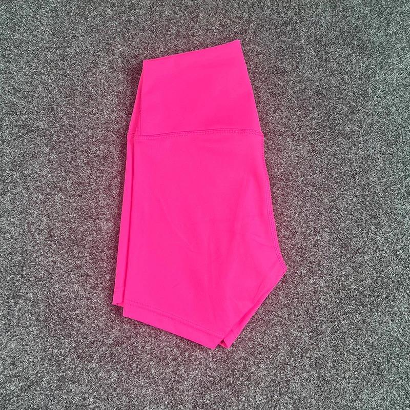 Women's Sports High Waist Yoga Shorts Fitness Running Cycling Quick Drying Breathable Women's Fitness Bottom 3 Point Yoga Shorts