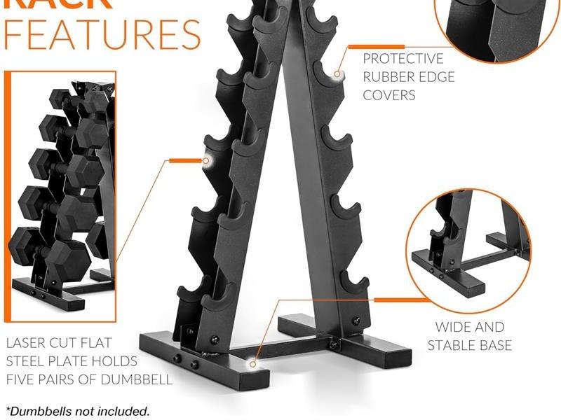 A-Frame Dumbbell Weight Rack | Color Series