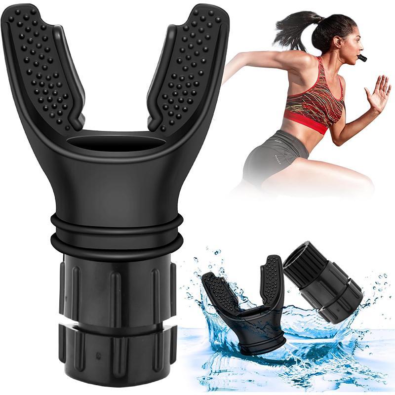 Portable Lung Capacity Abdominal Breathing Trainer, 1 Count Adjustable Resistance Sports Trainer, Easy To Clean and Use, Improve Strength and Endurance