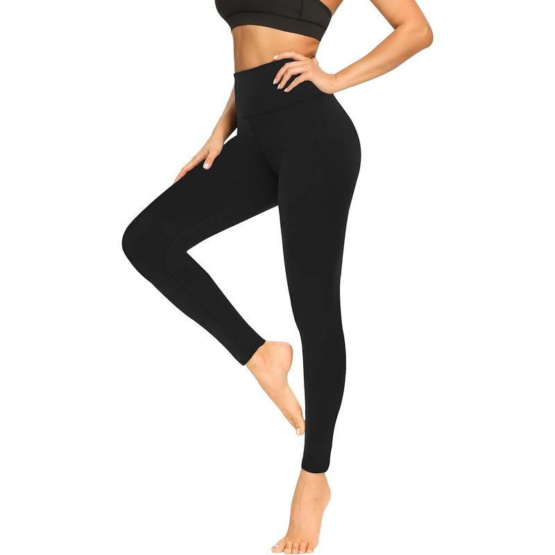 oft Leggings for Women - High Waisted Tummy Control No ee Through Workout Yoga ants