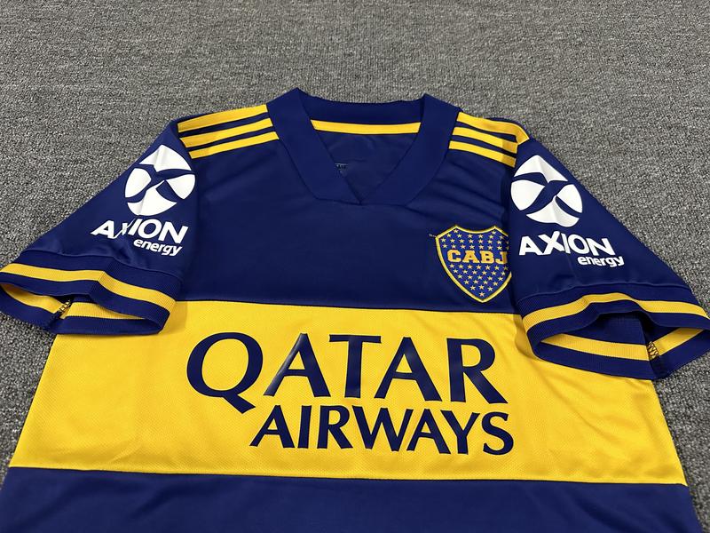 20-21 Boca Home \ Football jerseys \ Retro \ Blue \ Men's \ Sportswear