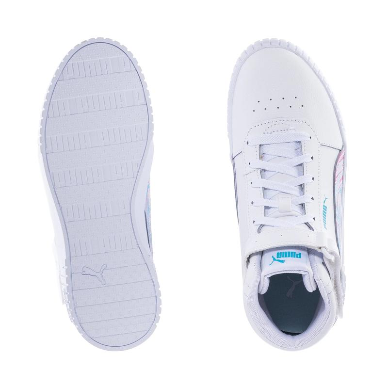 Puma Carina 2.0 Mid Whppd Drms JR Puma White Nitro Blue (393554 01)