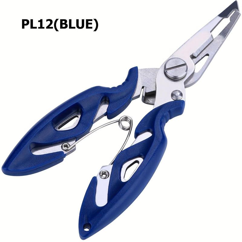 Multifunctional Stainless Steel Fishing Pliers, Portable 2 in 1 Fishing Tool & Cutter, Durable Outdoor Tool for Hunting & Fishing