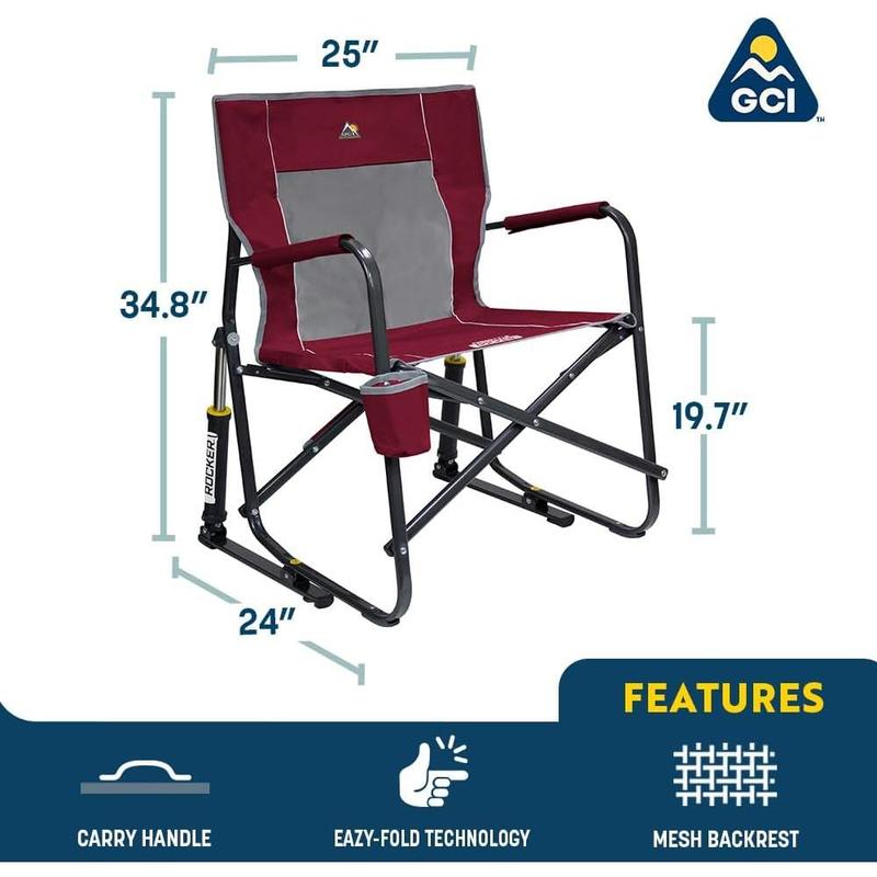 GCI Outdoor Rocker Camping Chair