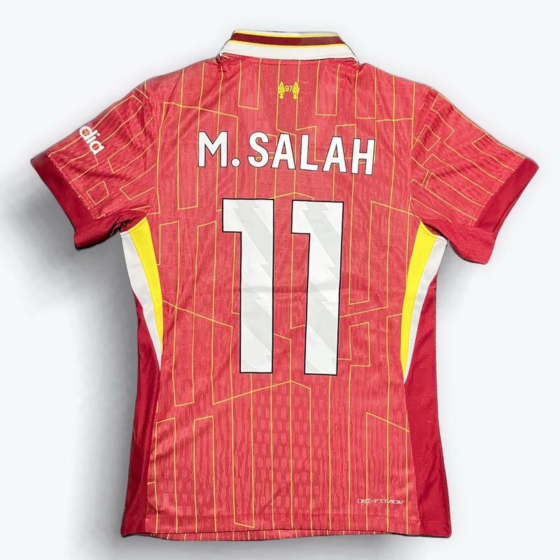 Soccer Jersey  M. Salah 11  Player Version  Slim Fit (Size Up)