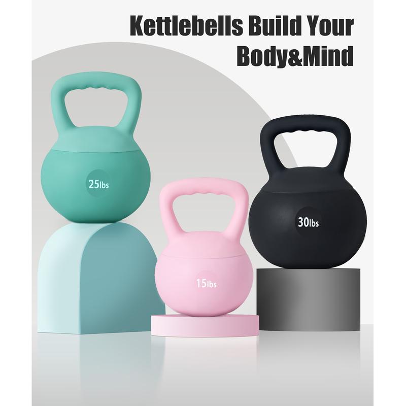 Soft Kettlebells,Iron Sand Filled Weights Strength Training Kettlebells,Fitness Soft Kettlebells for Women Men Children