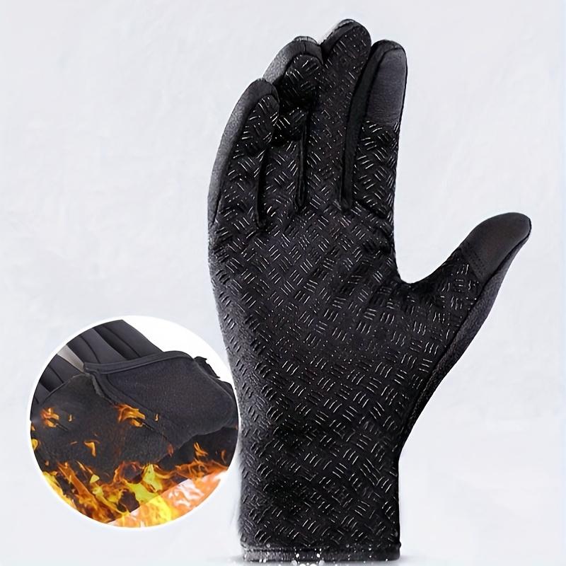 Thermocontrol, WarmthPlus Men's Touchscreen Winter Gloves - Waterproof, Insulated & Windproof for Outdoor Sports, Cycling & Skiing