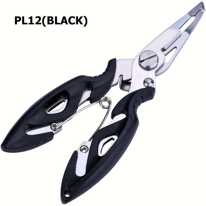 Multifunctional Stainless Steel Fishing Pliers, Portable 2 in 1 Fishing Tool & Cutter, Durable Outdoor Tool for Hunting & Fishing