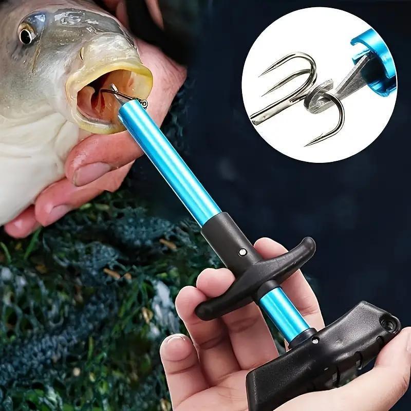 T-shaped Fishing Hook Remover, 1 Count Portable Lightweight Fishing Hook Extractor, Multifunctional Fishing Accessories For Outdoor