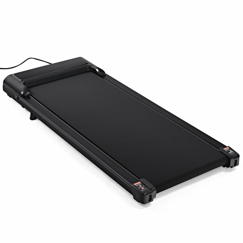 Merax 2 in 1 Walking Pad Treadmill, Under Desk Treadmill, 2.5HP, 06~3.8mph Compact Treadmill with Remote Control