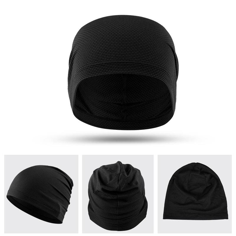 3PCS Skull Cap Fashion Beanie Hat Breathable Cooling Sweat Absorbing Sports Caps for Running Cycling Travel Camping Outdoor Sports