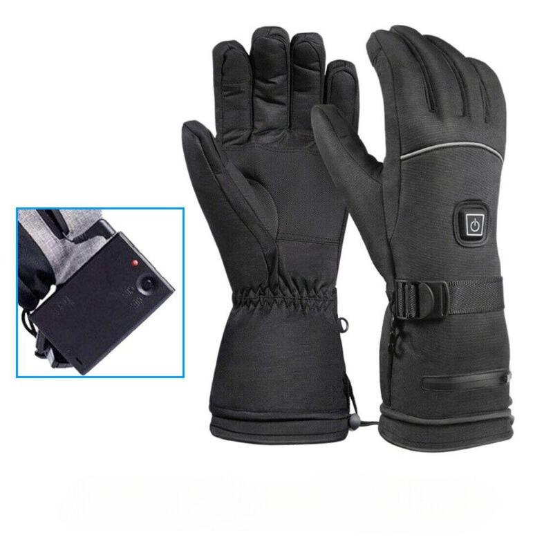 Heated Fishing Gloves, Touch Screen Heated Gloves, Outdoor Sports Gloves for Fishing, Cycling, Skiing, Hiking, Hunting