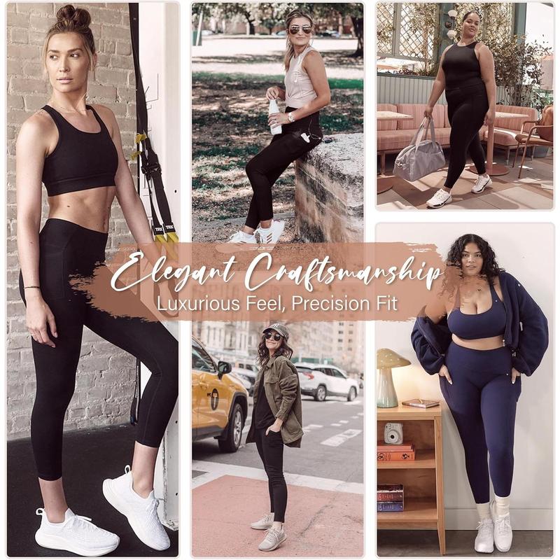 High Waisted Leggings for Women Tummy Control Buttery oft Yoga ants Womens Gym Workout Running Leggings