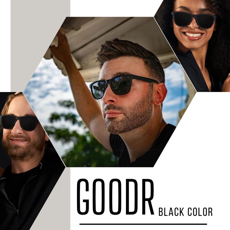 Goodr Polarized Sports Sunglasses for Unisex, Sunglasses UV400 Protecction Lightweight, Idea For Outdoor Activities Great Lifestyle Look