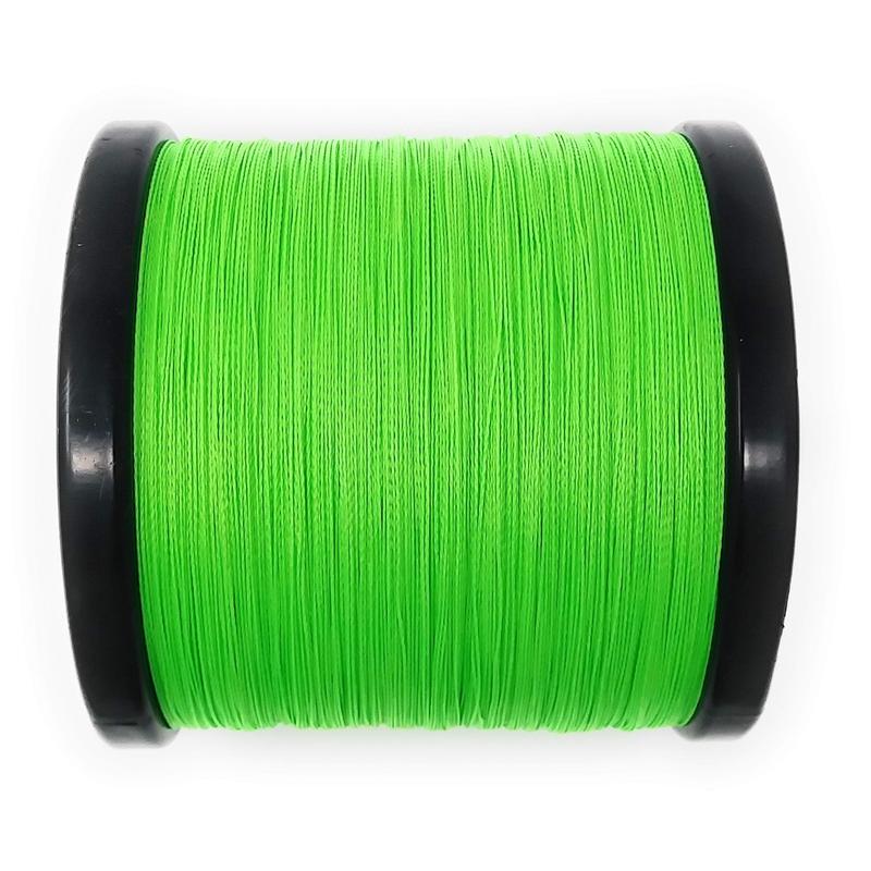 Reaction Tackle Braided Fishing Line- Hi-Vis Green