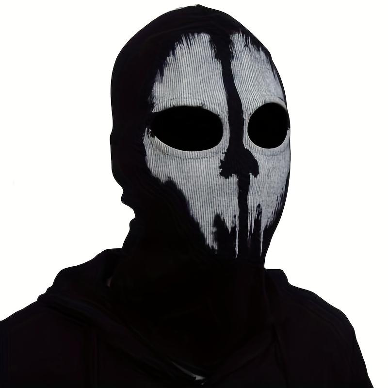 1pc Ghost Skull Balaclava Face Mask - Ultimate Windproof, UV, Sun, and Dust Protection for Outdoor Sports and Halloween Costumes - Ideal for Cycling, Motorcycle Riding, Tactical Activities, and Cold Weather Conditions