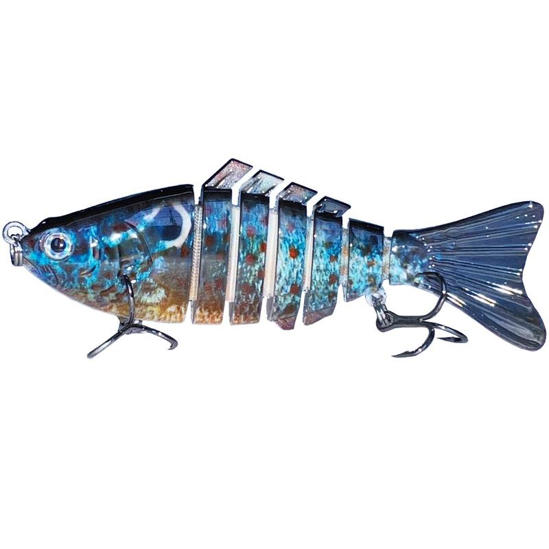 Artificial Fishing Lure, Multi-section Swim Bait, Slow Sinking Fishing Lure, Fishing Tackle, Outdoor Fishing Accessories