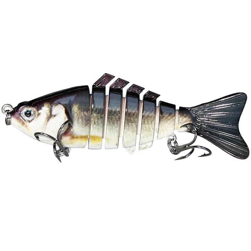 Artificial Fishing Lure, Multi-section Swim Bait, Slow Sinking Fishing Lure, Fishing Tackle, Outdoor Fishing Accessories