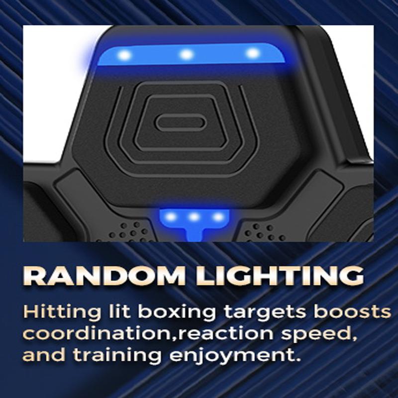 LOLBOX Musical Boxing Machine with Boxing Gloves 2024, Wall Mounted Boxing Machine with LED, Musical Boxing Target Bluetooth Fitness Striking Equipment for All Ages (Upgraded)