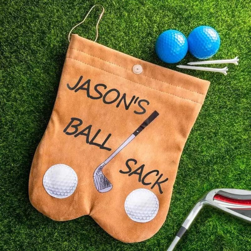 Golf Gifts for Men Funny, Golf Ball Bag, Custom Golf Balls, Personalized Funny Gift, Gift for Him Golf, Gift for Husband Boyfriend Dad Anniversary Gift