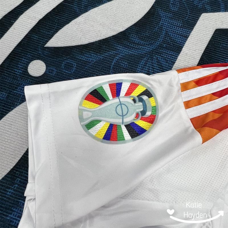 Euro 2024 Germany Home White Short Sleeve No.8 Kroos Soccer Jersey