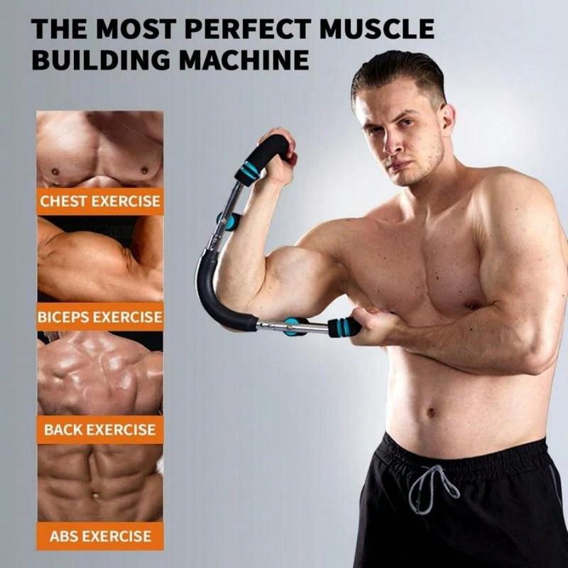 hot-selling Arm Trainer Strengthen Chest And ArmMuscles Men's Fitness Trainer DetachableAdjustable Resistance Suitable For Beginners AndFitness People