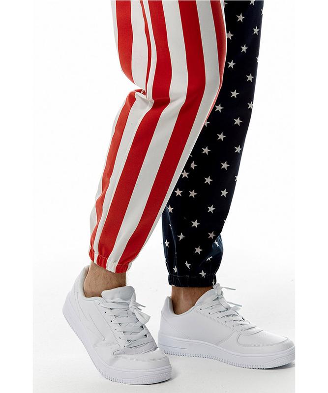 American Flag Pants Unisex USA Patriotic Joggers Pants Casual Sport Sweatpants Baggy Pants