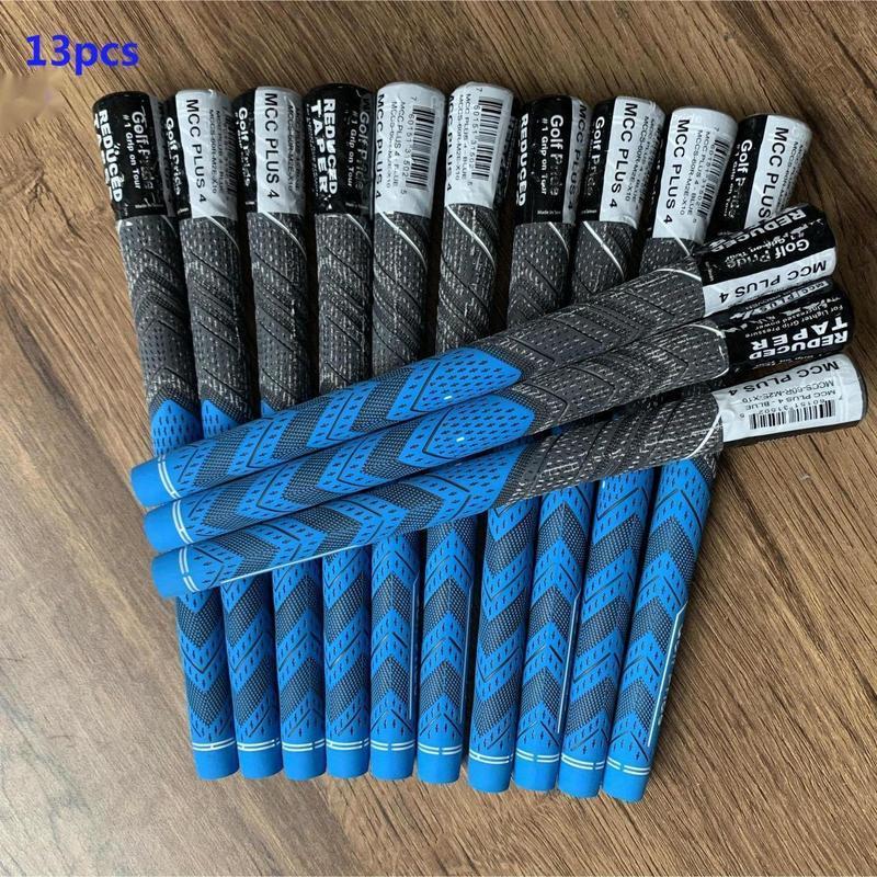 13pcs Golf Club Grip, Wear-resistant Non-slip Golf Club Grip, Suitable for Irons and Woods, Unisex, Summer Gift, Golf Gifts For Him