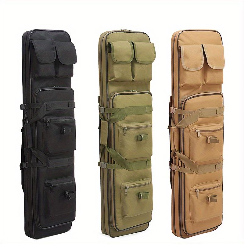 Large Capacity Tactical Duffel Bag - Durable Outdoor Adventure Storage Case with Multiple Pockets and Adjustable Length (37.01in 94cm - 45.28in 115cm) - Ideal for Hiking and Fans Collection