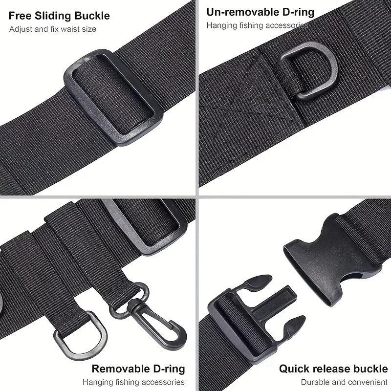 Adjustable Fishing Belt, 1 Count Fishing Rod Holder Belt, Fishing Belt for Fly Fishing, Surf Casting, Rotating Fishing Rod, Fishing Accessories