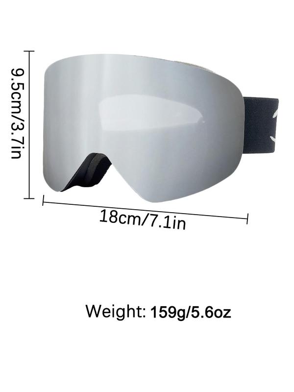 OTG Ski Goggles, Anti Fog Snow Goggles, UV Protection, Magnetic Lens Attachment, Sports Eyewear for Men Women & Youth