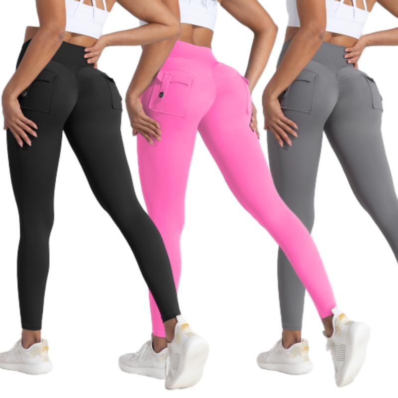 Leggings with Pockets for Women Workout Leggings Tummy Control Butt Lifting Gym Yoga Leggings