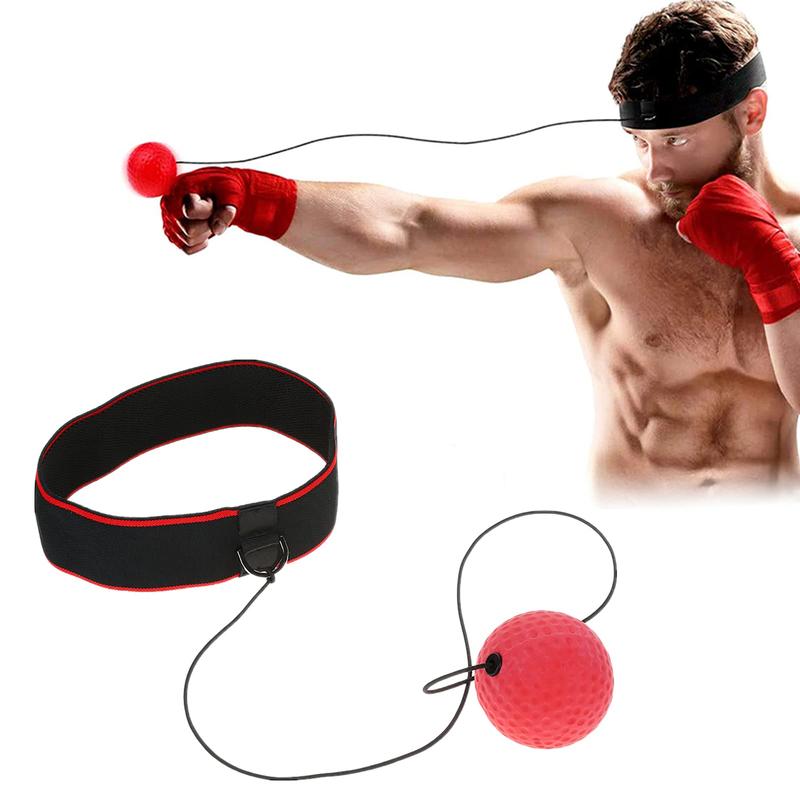 Boxing Reflex Balls with Adjustable Headband, Multi-Functional Foot Kick Target Speed Punching Pad for Reaction Speed and Hand Eye Coordination Training, Boxing