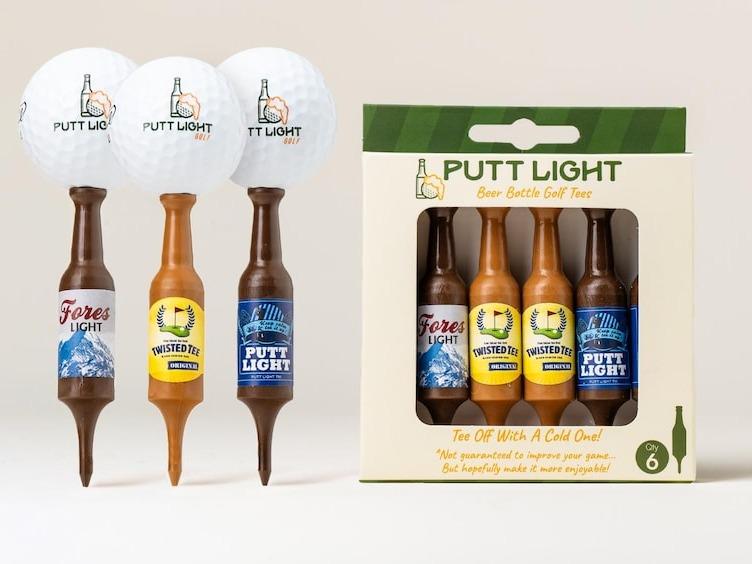 Beer Bottle Golf Tees - Golf Gift For Him Christmas Present for Men Golf Accessories Golf Tournament Favors Holiday Gift For Him Funny Golf