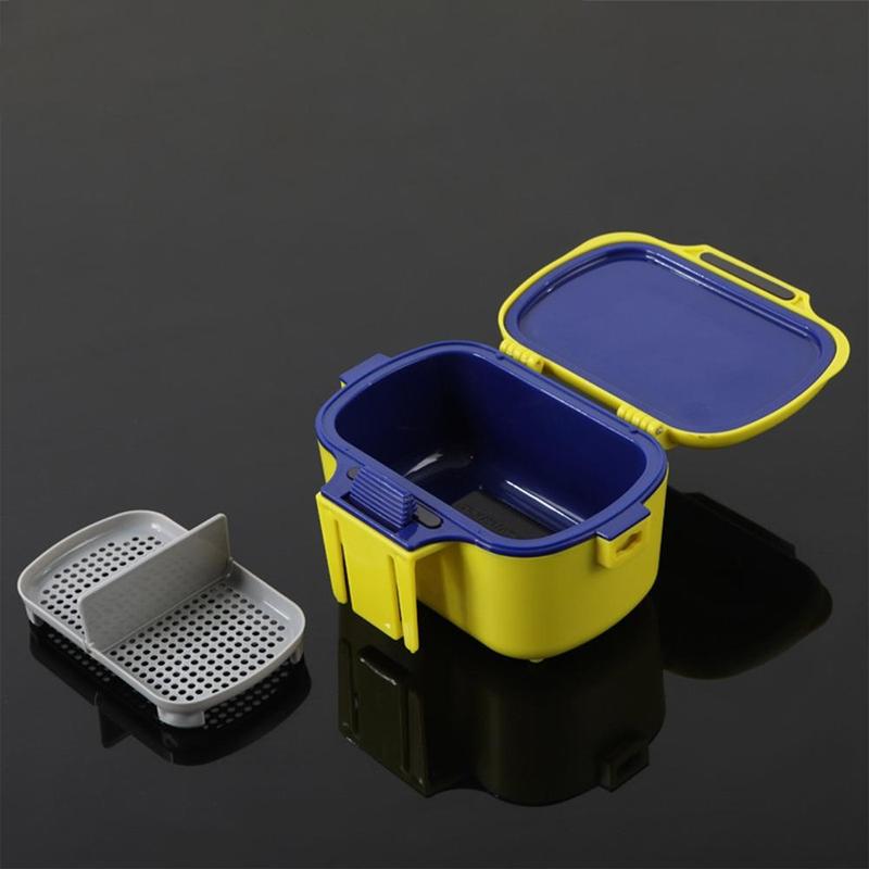 Fishing Bait Storage Box, Durable Waterproof Multi-function Breathable Removable Partition Storage Box, Suitable for Long-term Fishing Trips