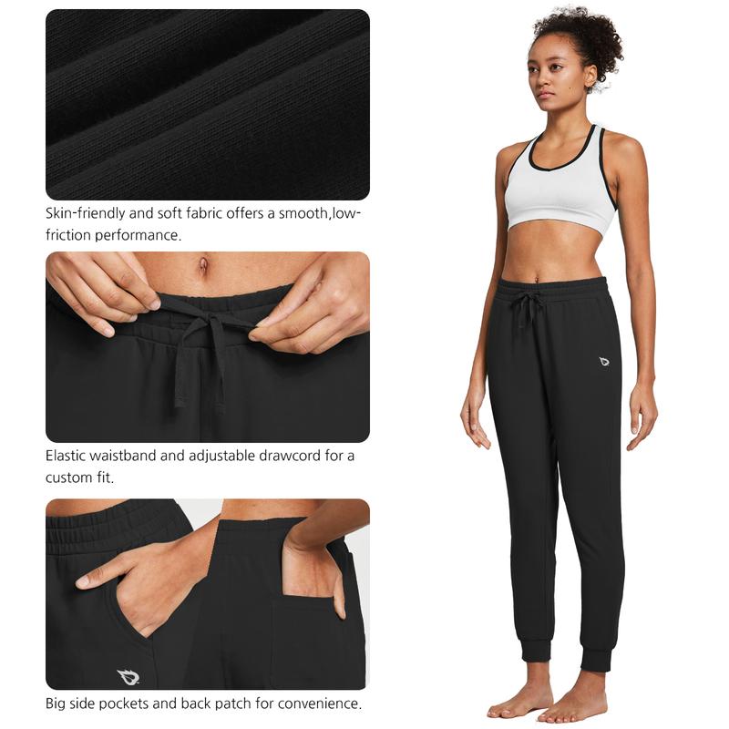 baleaf Women's Sweatpants Joggers Cotton Yoga Lounge Sweat Pants Casual Running Tapered Pants with Pockets