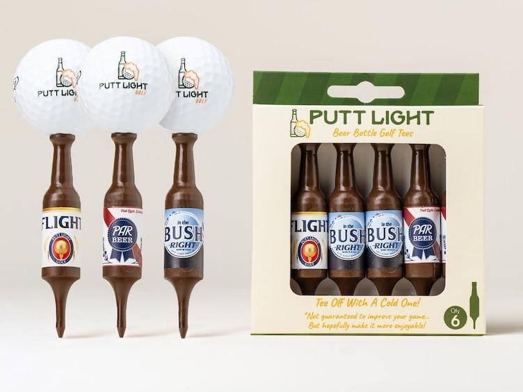 Beer Bottle Golf Tees - Golf Gift For Him Christmas Present for Men Golf Accessories Golf Tournament Favors Holiday Gift For Him Funny Golf