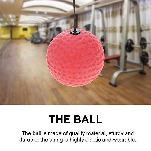 Boxing Reflex Balls with Adjustable Headband, Multi-Functional Foot Kick Target Speed Punching Pad for Reaction Speed and Hand Eye Coordination Training, Boxing