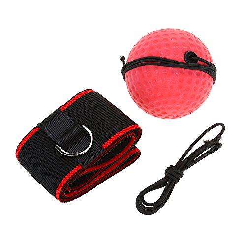 Boxing Reflex Balls with Adjustable Headband, Multi-Functional Foot Kick Target Speed Punching Pad for Reaction Speed and Hand Eye Coordination Training, Boxing