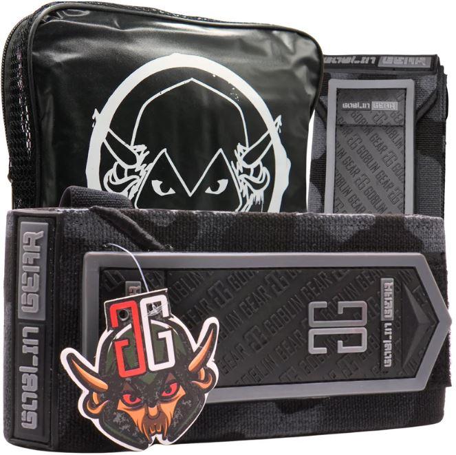 Goblin Gear 42'' Super Heavy Duty Competition Grade Weightlifting - Powerlifting Elbow Wraps, Joint Support