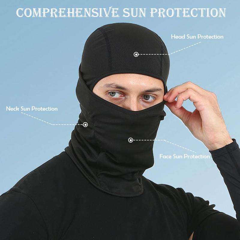 2 Pack Ski Mask for Men Women Balaclava  Mask Summer Shiesty Mask Full  Mask for   Sun UV Protection