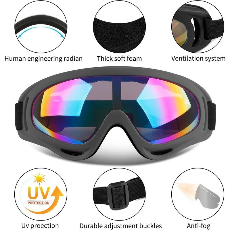 Goggles Snowboard Goggles Sports Anti-Glare HD Lens UV 400 Skiing Sunglasses