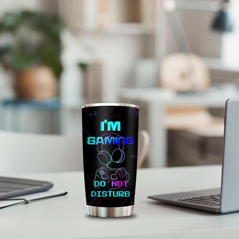 Gamer Tumbler 20oz Gaming Mugs Gamer Gifts For Men - Teen Boys Gift Ideas Video  Gifts For Men - Teenage Boy Birthday Gifts For Teen Boys Gifts For Gamers Gamer Girl Gifts - Gifts For Gamers Men