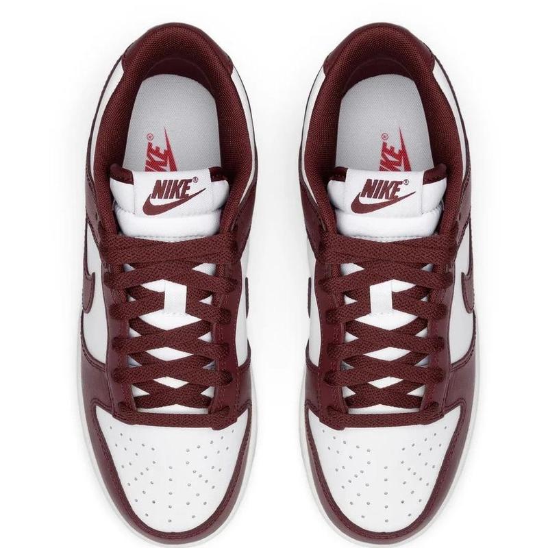 Men's Nike Dunk Low Retro White Redwood-Gym Red (DV0833 115)