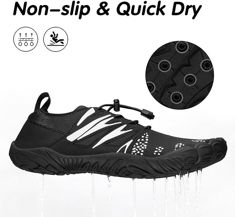 Mishansha Water Shoes for Mens Womens Fall 2024 Lightweight Swim Anti-slip Shoes Quick Dry Barefoot Aqua Powerful Drainage and Breathability Function