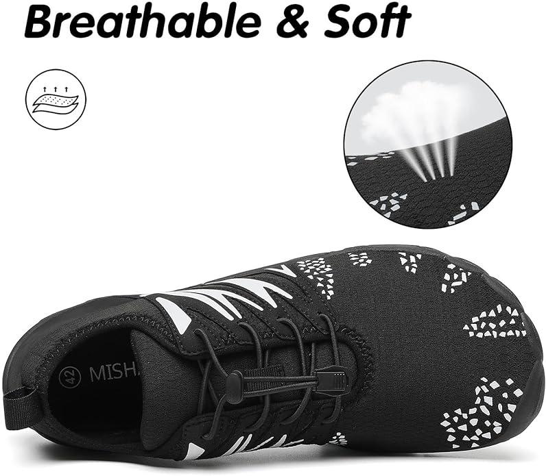 Mishansha Water Shoes for Mens Womens Fall 2024 Lightweight Swim Anti-slip Shoes Quick Dry Barefoot Aqua Powerful Drainage and Breathability Function